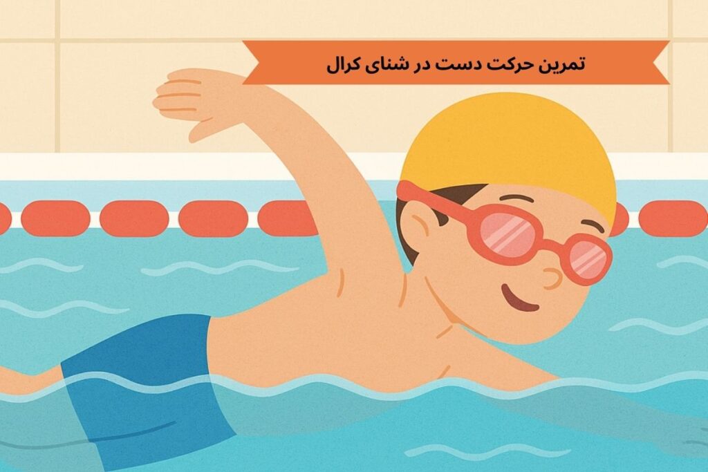 حرکات دست در کرال سینه