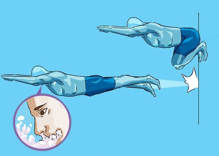  آموزش صحیح نفس‌گیری در شنا