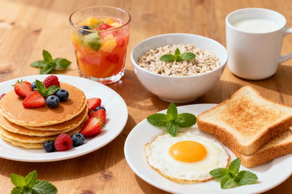 لیستی از بهترین صبحانه سالم برای کودکان
