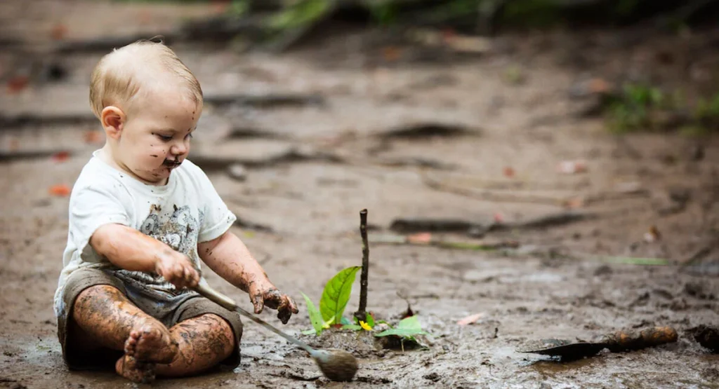 گل بازی و فواید آن برای کودکان
